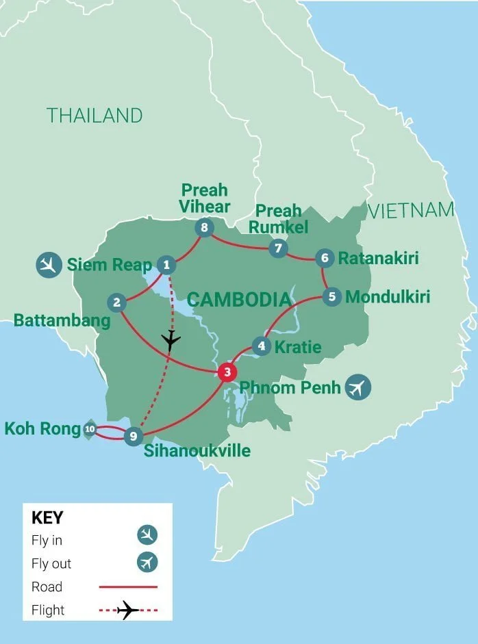 Travel around Ratanakkiri Province with RTR Travels