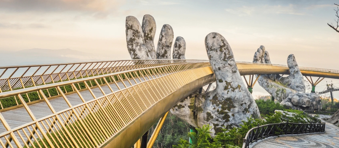 Golden Bridge in Vietnam: A Marvel Amidst the Clouds