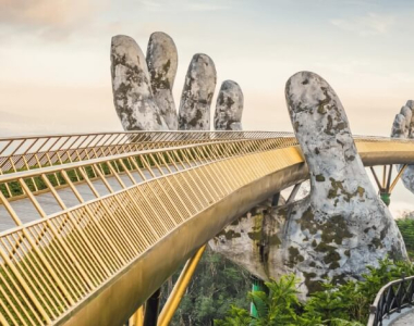 Golden Bridge in Vietnam: A Marvel Amidst the Clouds